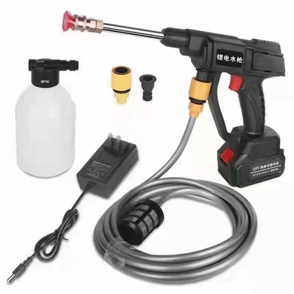 Cordless High Pressure Car Pressure Washer 24V Rechargeable Portable Cleaner