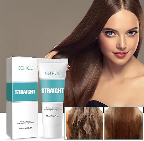 Protein Correction Straight Hair Cream 60ml – Hair Softening & Smoothing Treatment