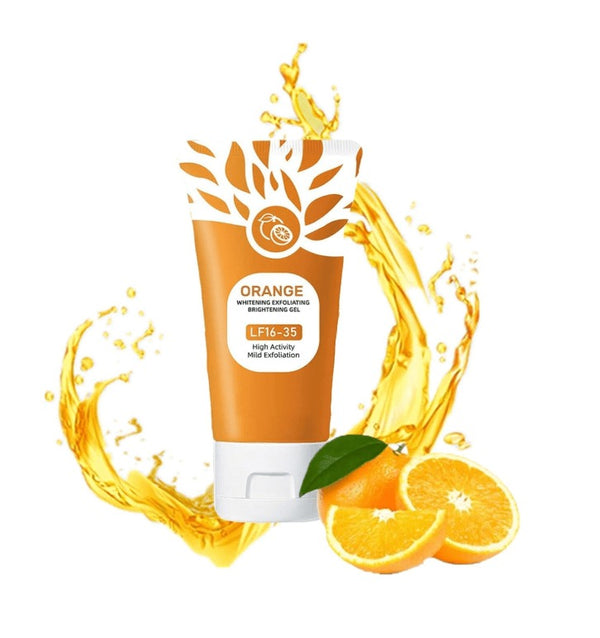 Orange Brightening Exfoliating Gel – Gentle Facial Exfoliator for Smooth & Radiant Skin